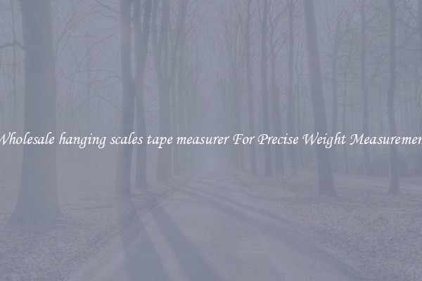 Wholesale hanging scales tape measurer For Precise Weight Measurement